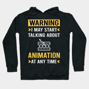 Warning Animation Hoodie